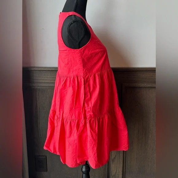 Banana Republic petite XS pink orange Sleeveless Mini Dress - Picture 5 of 8